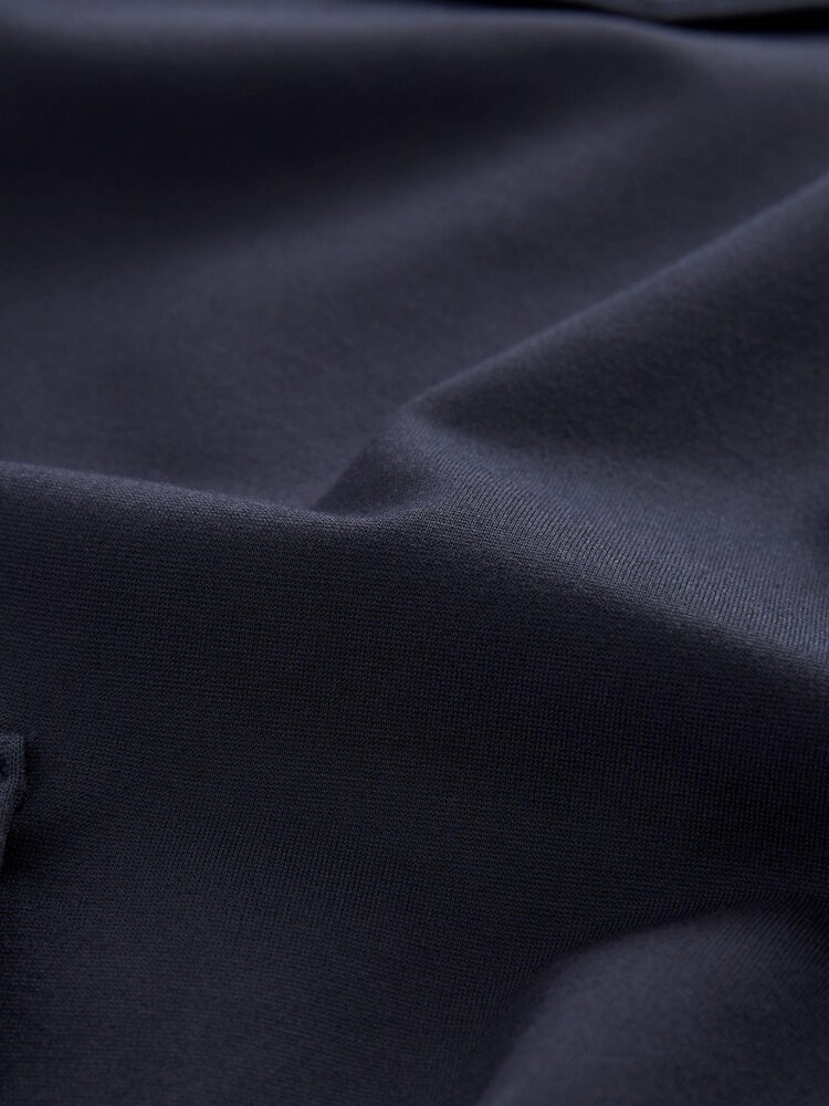 Navy Blue Ponte Cargo Trousers - Image 6 of 6