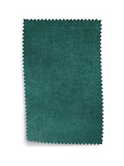 Dark Juniper Green Fine Chenille Easy Clean Upholstery Swatch - Image 1 of 1