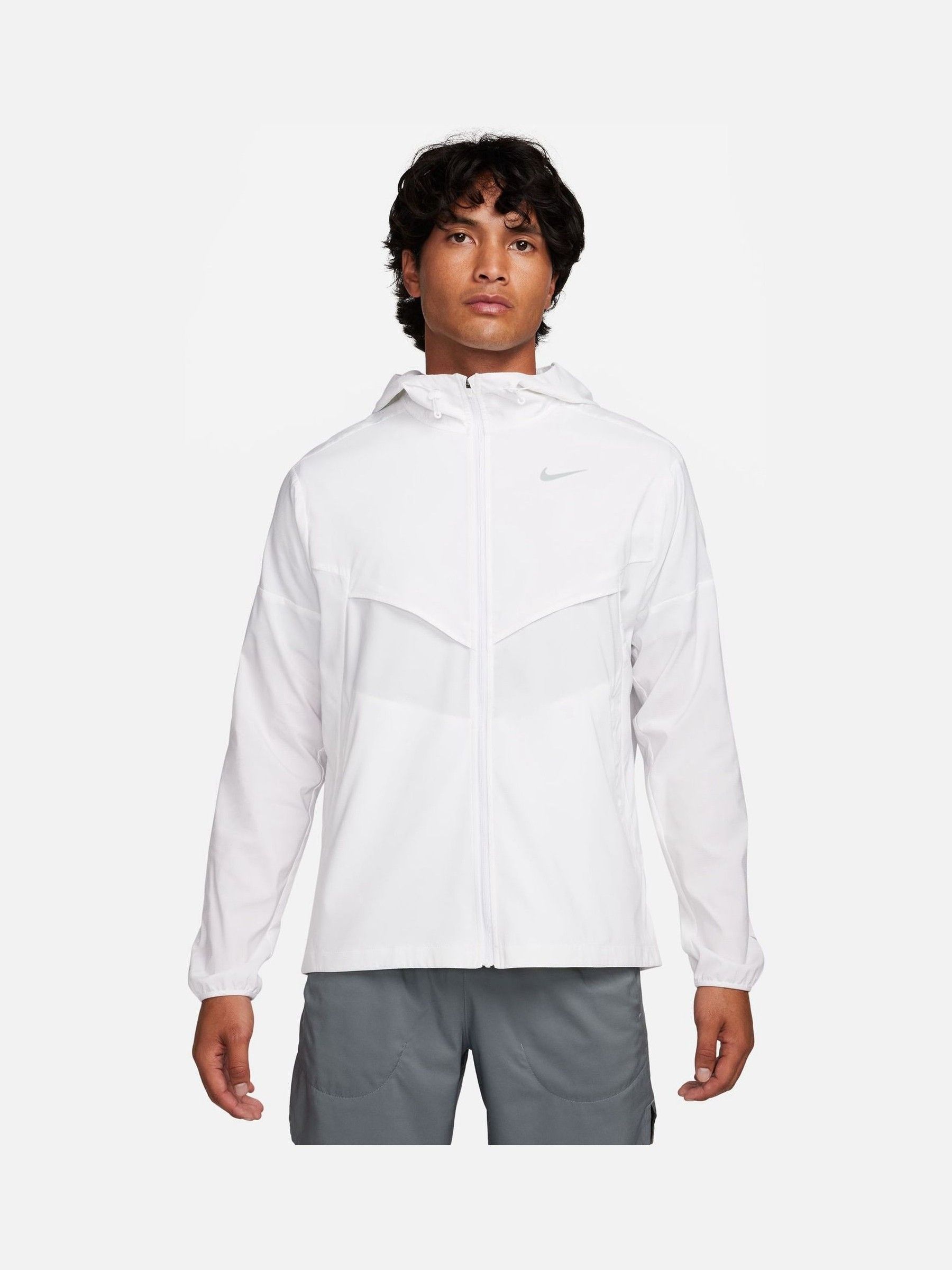 Buy Nike White Light Windrunner Running Jacket from Next Luxembourg