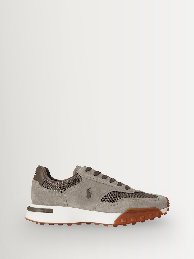 Polo Ralph Lauren Grey Elridge Trainers - Image 1 of 4