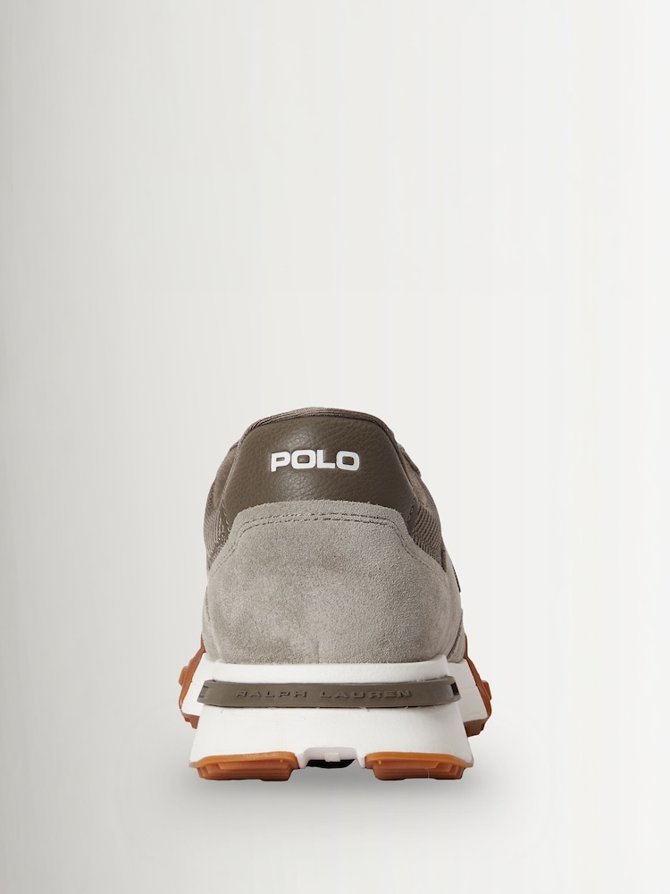 Polo Ralph Lauren Grey Elridge Trainers - Image 2 of 4