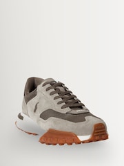 Polo Ralph Lauren Grey Elridge Trainers - Image 3 of 4