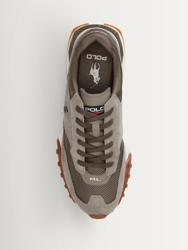 Polo Ralph Lauren Grey Elridge Trainers - Image 4 of 4
