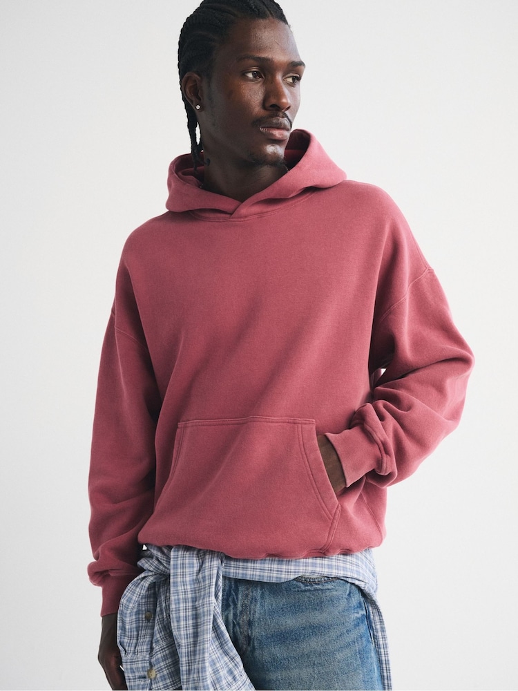 Abercrombie & Fitch Red Casual Popover Hoodie - Image 1 of 7
