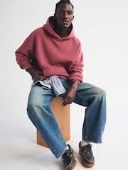 Abercrombie & Fitch Red Casual Popover Hoodie - Image 4 of 7
