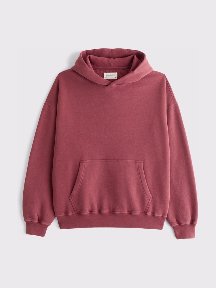 Abercrombie & Fitch Red Casual Popover Hoodie - Image 7 of 7