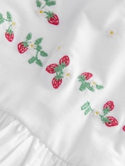 Weiß - Kurzärmelige Bluse (3 Monate – 7 Jahre) - Bild 7 von 7
