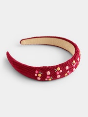 Jojo Maman Bébé Embroidered Headband - Bild 2 von 4