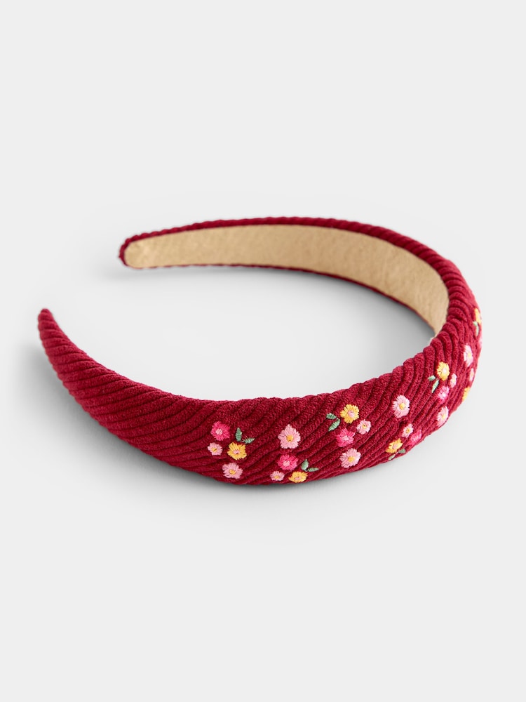 Jojo Maman Bébé Embroidered Headband - Bild 2 von 4