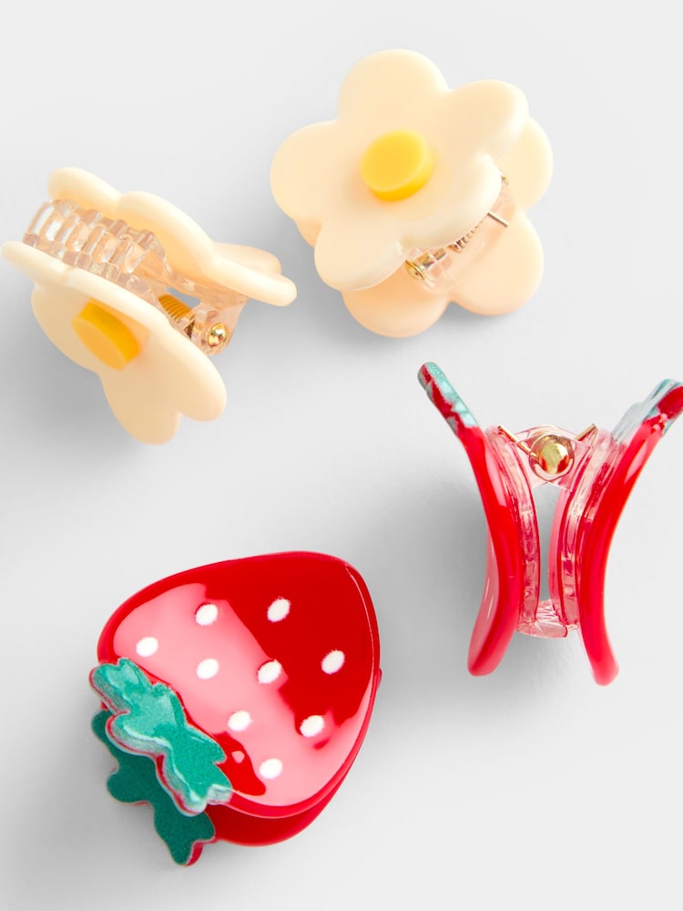 Buy Jojo Maman Bébé Pink 4-Pack Hair Accessories Set from Next Australia