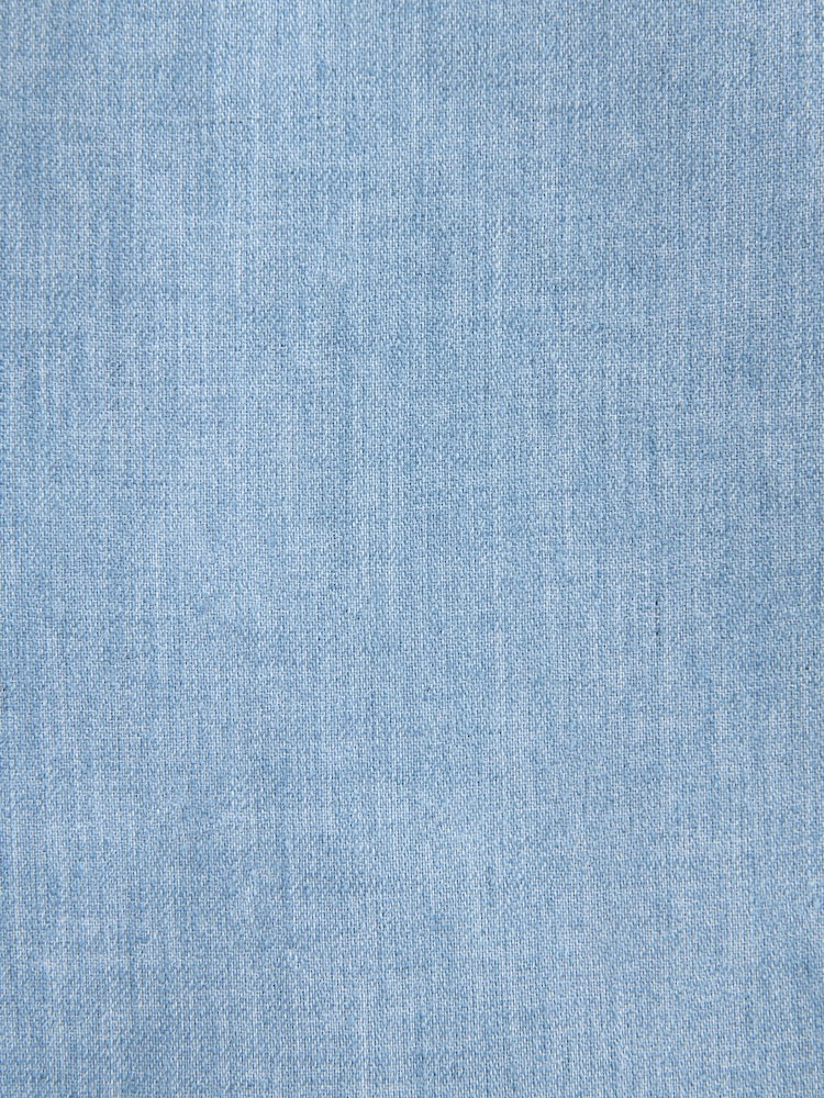 Jasnoniebieski - Linen Blend Tailored Fit Suit Jacket - Image 11 of 11