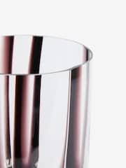 Black & White Confetti Glass Hurricane Candle Holder - Image 5 of 5