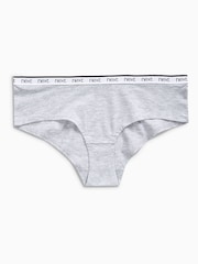 White/Black/Grey Short Logo Knickers 4 Pack - Image 2 of 7