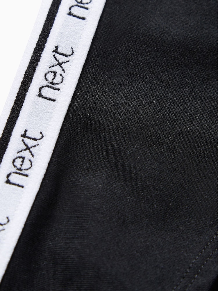 White/Black/Grey Short Logo Knickers 4 Pack - Image 7 of 7
