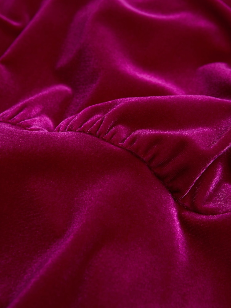 Florere Velvet Midi Dress - Image 5 of 5