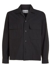 Calvin Klein Cotton Nylon Black Overshirt - Image 4 of 6