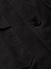 Calvin Klein Cotton Nylon Black Overshirt - Image 5 of 6