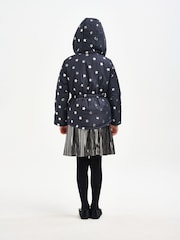 Nicole Miller Foil Star Printed Black Jacket - Image 2 of 2