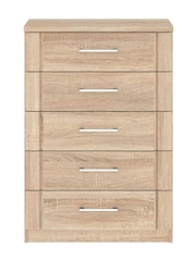 Wiemann Natural Torquay Chest of 5 Drawer Drawers - Image 2 of 2