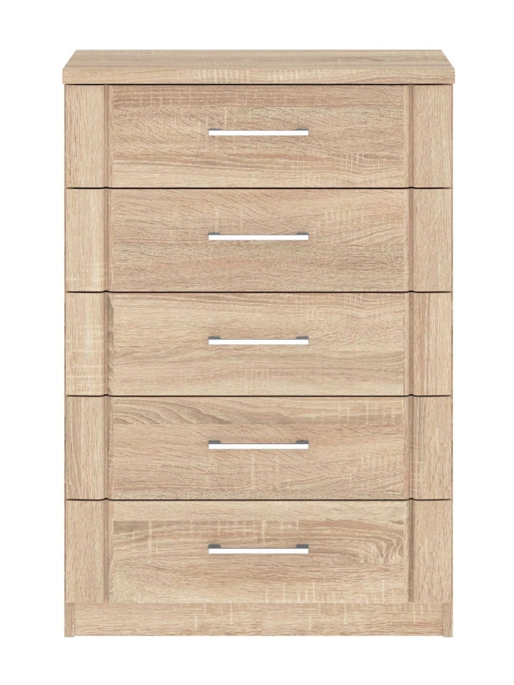 Wiemann Natural Torquay Chest of 5 Drawer Drawers - Image 2 of 2