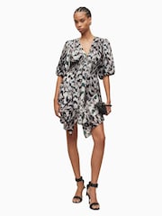 AllSaints White Ciara Ines Dress - Image 4 of 6
