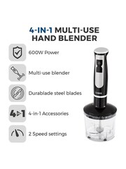 Tower 4-in-1 Multi-Use Hand Blender 600W - Image 2 of 8