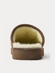 Polo Ralph Lauren Brown Reade Scuff Slippers - Image 4 of 4