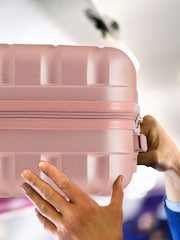 Flight Knight 56x45x25cm EasyJet Overhead 2 Wheel ABS Hard Case Cabin Carry On Hand Luggage - Image 6 of 7