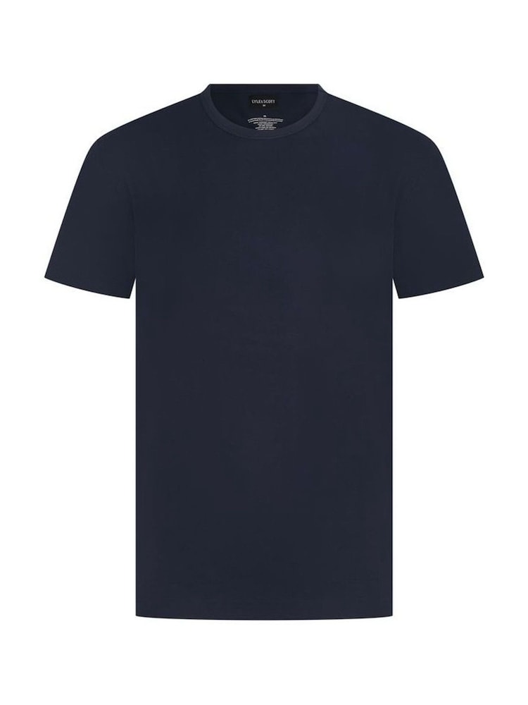 Lyle & Scott Blue Marino Sleepwear Set - Image 2 of 6 Lyle & Scott Blue Marino Sleepwear Set - Image 2 of 6
