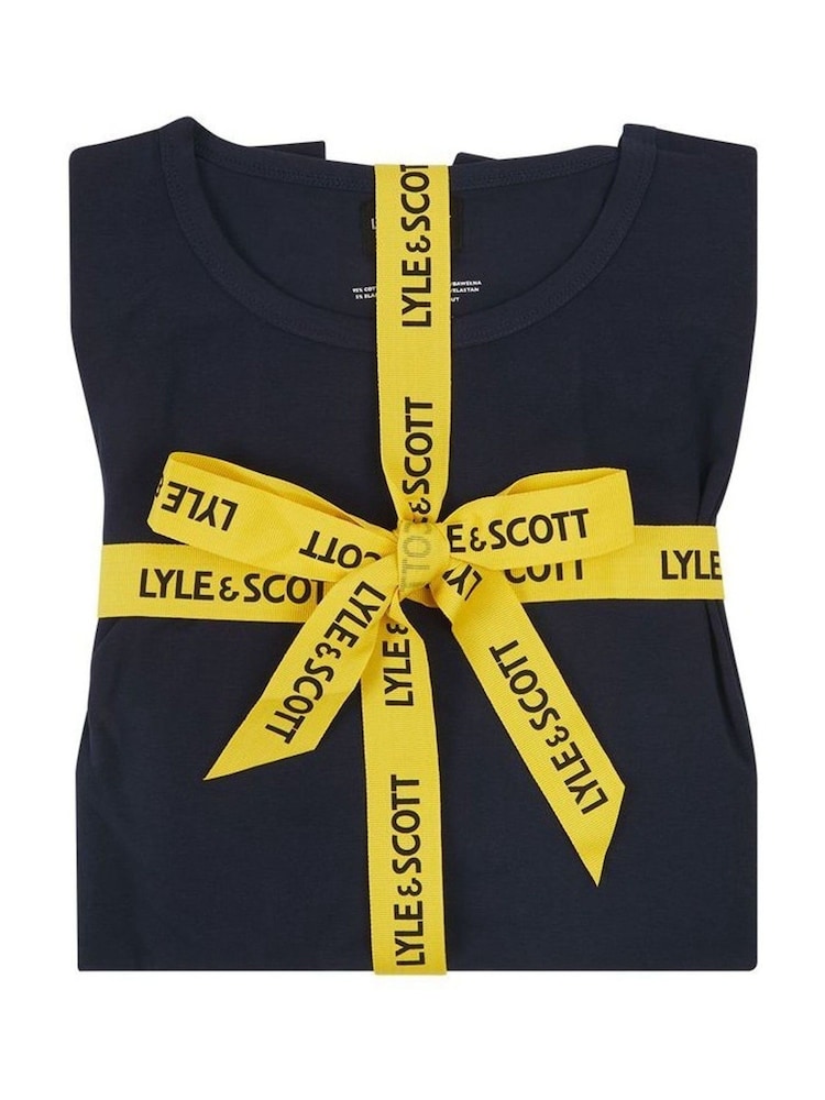 Lyle & Scott Blue Marino Sleepwear Set - Image 6 of 6 Lyle & Scott Blue Marino Sleepwear Set - Image 6 of 6