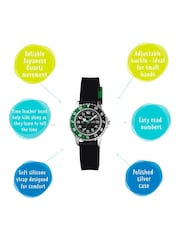 Peers Hardy Boys Black Tikkers Silicone Strap Time Teacher Watch - Image 5 of 8