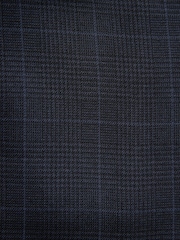 Navy Blue Prince of Wales Check Suit: Jacket - Image 11 of 11
