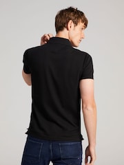 Preto - Camisas Polo Slim Tommy Hilfiger 1985 - Imagem 2 de 3