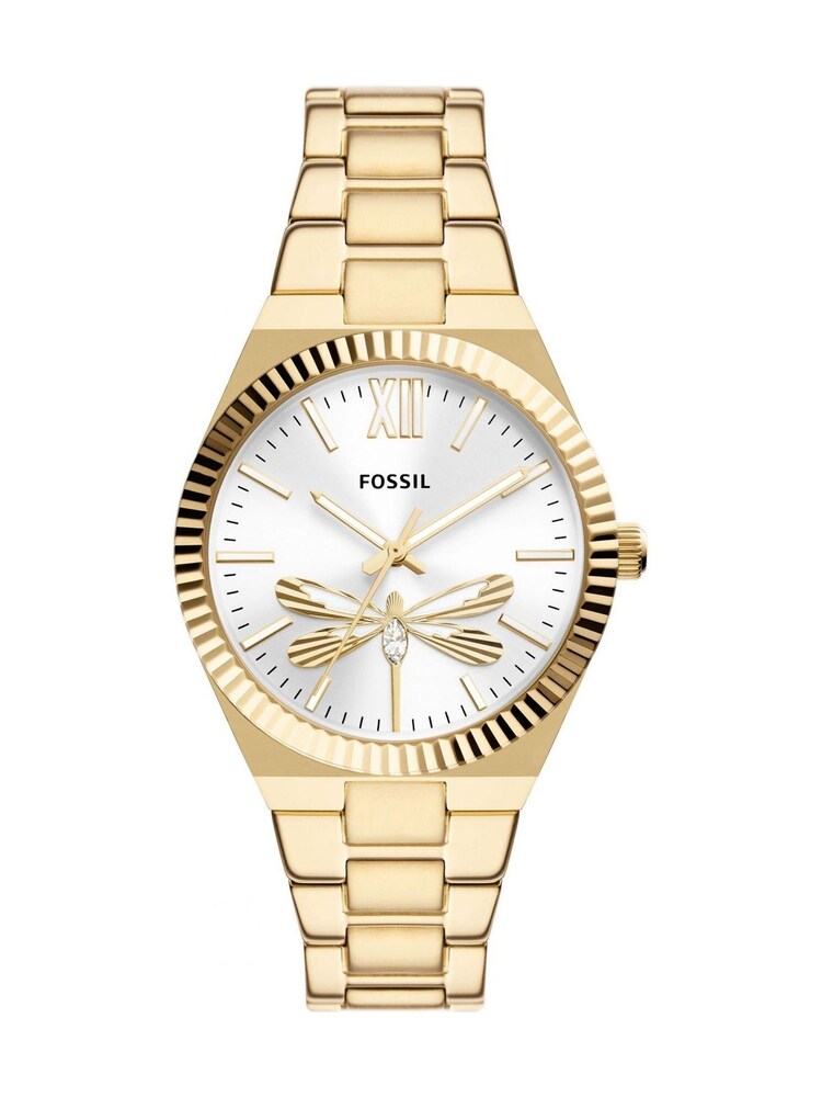 Fossil Ladies Gold Tone Scarlette Watch - Image 1 of 5