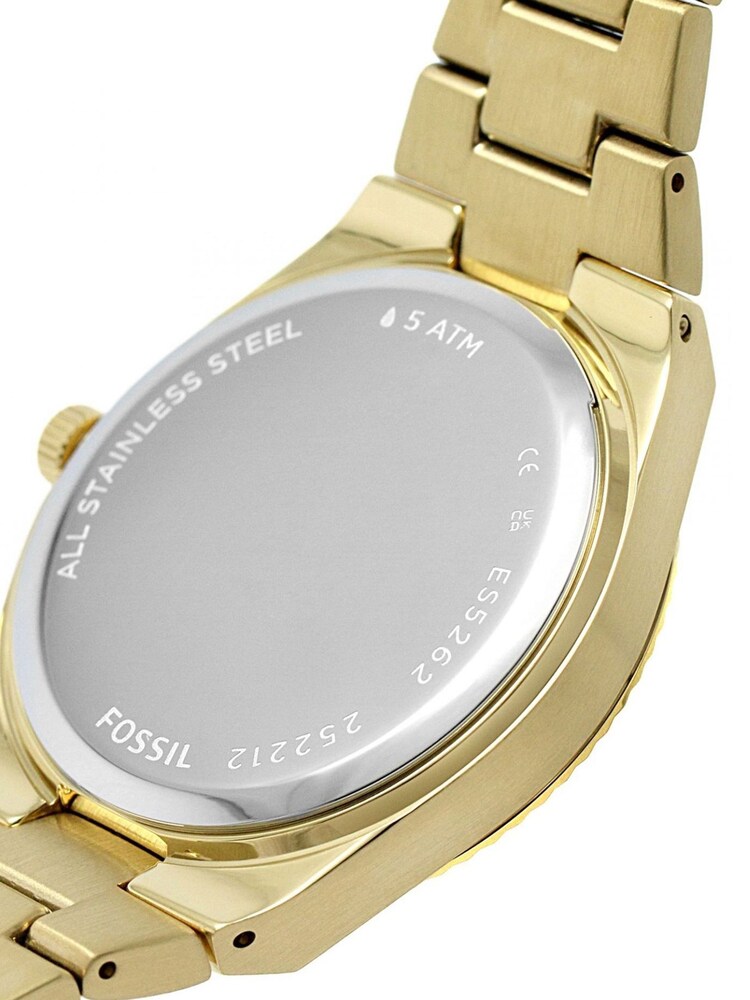 Fossil Ladies Gold Tone Scarlette Watch - Image 2 of 5