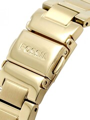 Fossil Ladies Gold Tone Scarlette Watch - Image 4 of 5