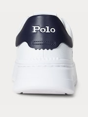 Polo Ralph Lauren White RLight Court Trainers - Image 4 of 5