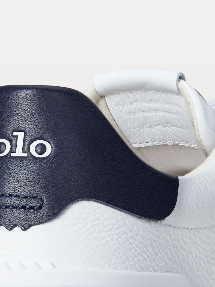Polo Ralph Lauren White RLight Court Trainers - Image 5 of 5