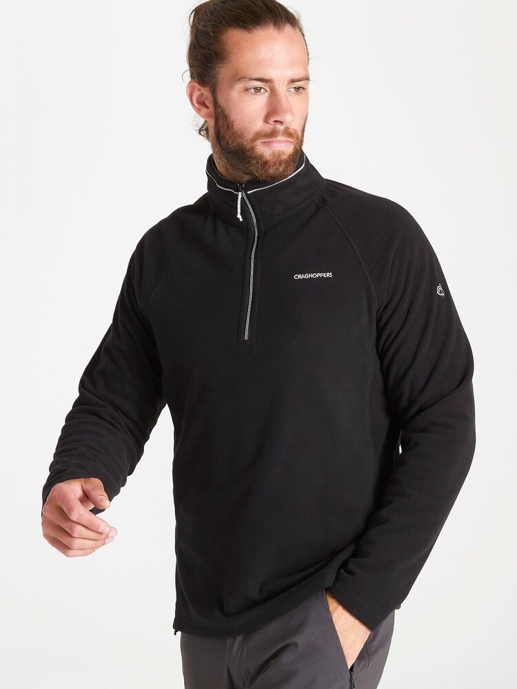Craghoppers Corey VI Half Zip Black Fleece - Image 1 of 1 Craghoppers Corey VI Half Zip Black Fleece - Image 1 of 1