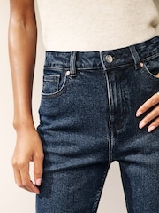 Denim Inky Blue Mom Comfort Stretch Jeans - Image 4 of 7