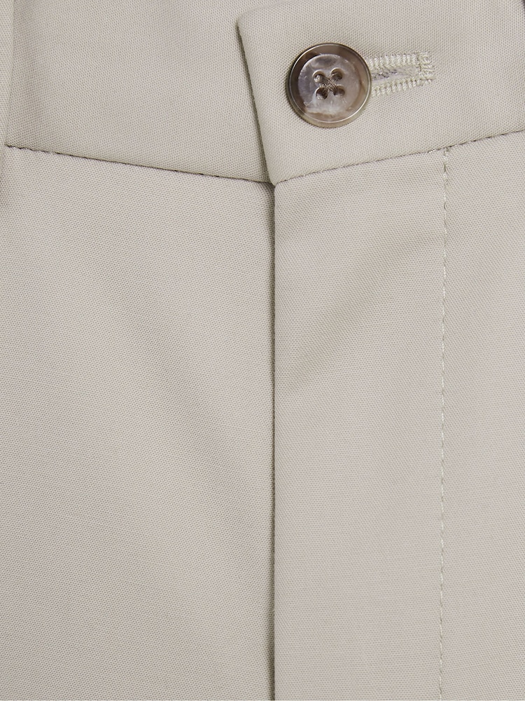 Reiss Stone Eastbury 9-14 yrs Slim Fit Tapered Chinos - Image 8 of 8