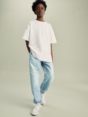 Blue 100% Cotton Lightweight Summer Beach Jeans (3-16yrs) - Image 2 of 8