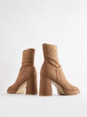 Hellbraun - Forever Comfort® Stiefeletten mit Plateausohle - Bild 7 von 9