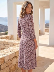 Roman Red Petite Paisley Dress - Image 3 of 4