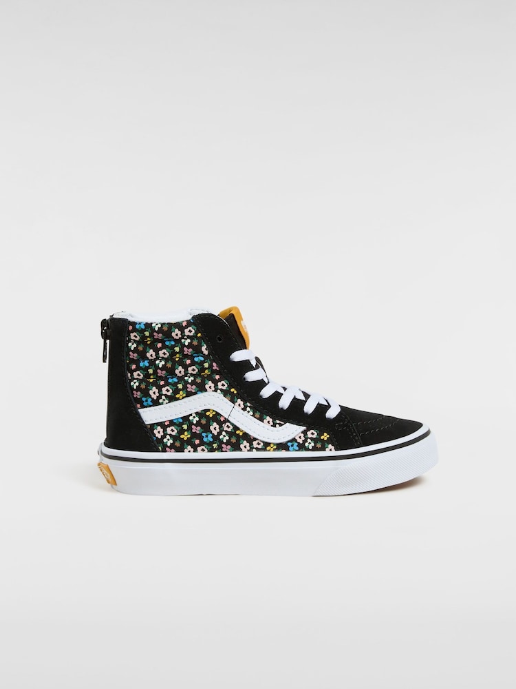 Vans Girls Sk8 Hi Black Trainers - Image 1 of 3