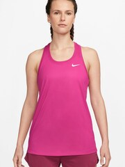 Nike Fushsia Pink Dri-FIT Racerback Tank Vest Top - Image 1 of 3