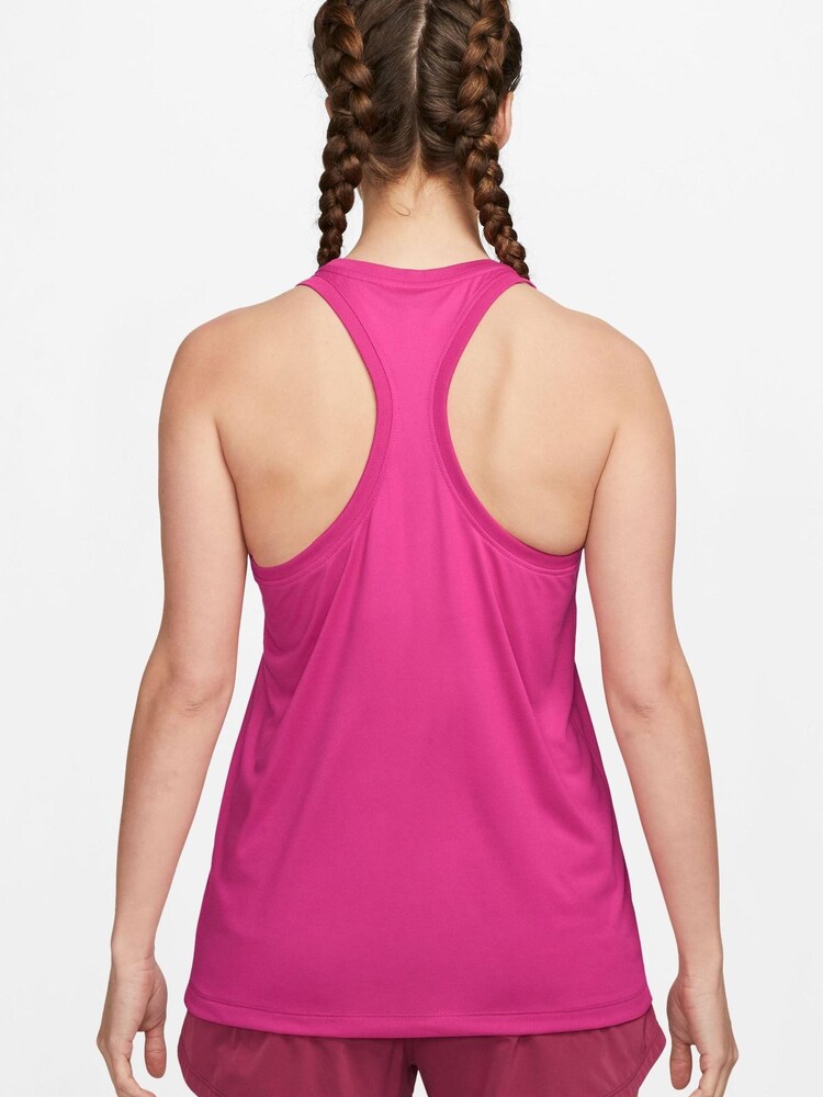 Nike Fushsia Pink Dri-FIT Racerback Tank Vest Top - Image 2 of 3