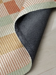 Multi Pastel Harmony Check Rug - Image 4 of 8