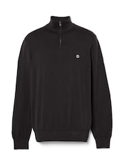 Timberland Organic Cotton Quarter Zip Jumper - Image 5 of 5