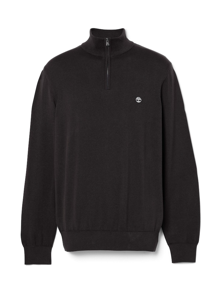 Timberland Organic Cotton Quarter Zip Jumper - Image 5 of 5 Timberland Organic Cotton Quarter Zip Jumper - Image 5 of 5